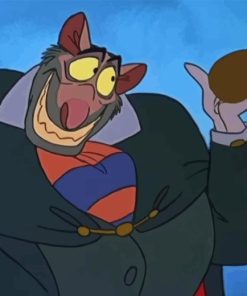 Professor Ratigan Paint By Numbers