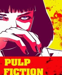 Pulp Fiction Poster Paint By Number