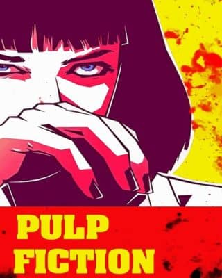 Pulp Fiction Poster Paint By Number