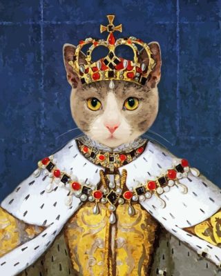 Queen Kitty Paint By Numbers