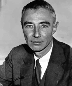 Monochrome Robert Oppenheimer Paint By Numbers