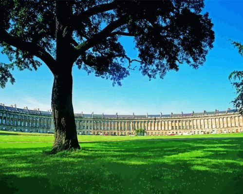 Royal Crescent Paint By Number