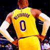 Russell Westbrook Lakers Paint By Number