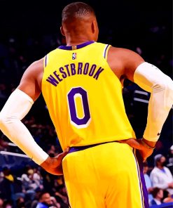 Russell Westbrook Lakers Paint By Number