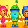 Team Umizoomi Characters Paint By Number