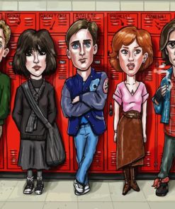 The Breakfast Club Paint By Numbers