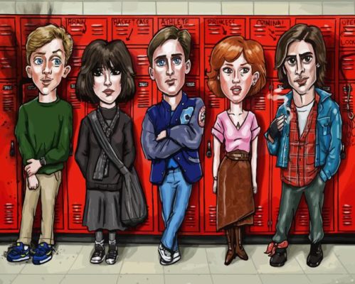 The Breakfast Club Paint By Numbers