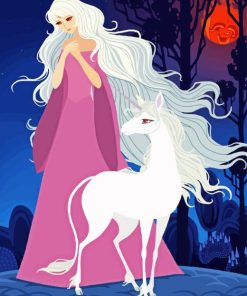 The Last Unicorn Paint By Numbers