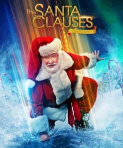 The Santa Clauses Poster Paint By Number