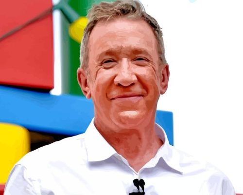 Tim Allen Actor Paint By Numbers