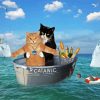 Titanic Cat Paint By Numbers