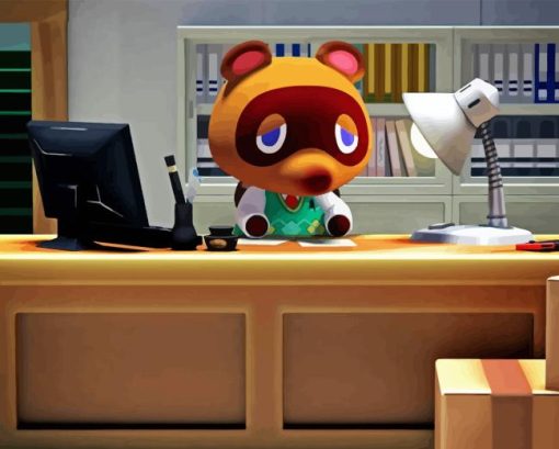 Tom Nook Paint By Numbers