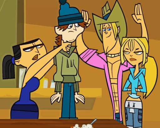 Total Drama Paint By Numbers