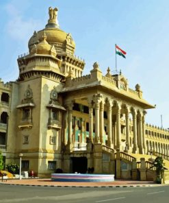 Vidhana Soudha Paint By Number