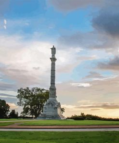 Yorktown Monument Paint By Numbers