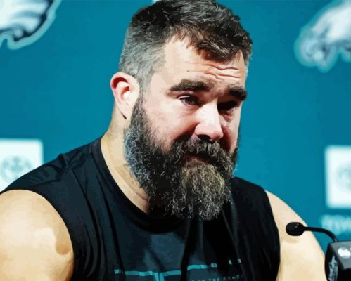 Aesthetic Jason Kelce Paint By Number