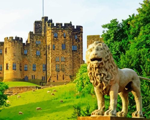 Alnwick Castle Paint By Number