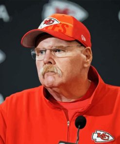 Andy Reid Coach Paint By Number