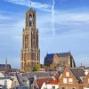 Dom Tower In Utrecht Paint By Numbers