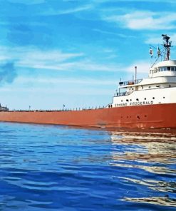 Edmund Fitzgerald Paint By Numbers