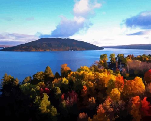 Finger Lakes Paint By Number