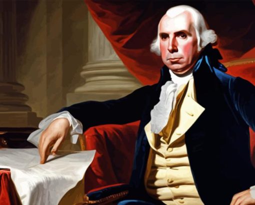 James Madison Paint By Number