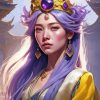 Korean Princess Paint By Numbers