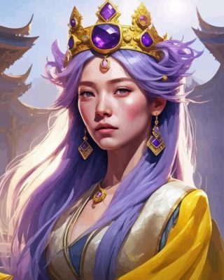 Korean Princess Paint By Numbers