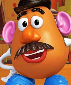 Mr Potato From Toy Story Paint By Number