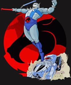 Panthro Thundercats Paint By Number