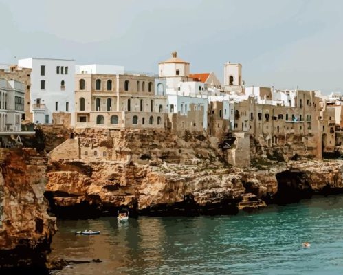 Polignano A Mare Paint By Number