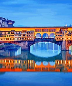 Ponte Vecchio Bridge Paint By Number