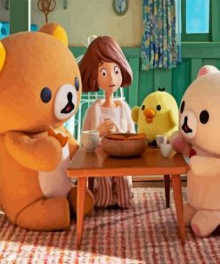 Rilakkuma Characters Paint By Numbers