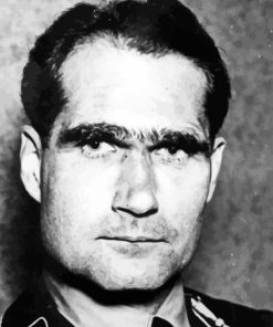 Monochrome Rudolf Hess Paint By Numbers