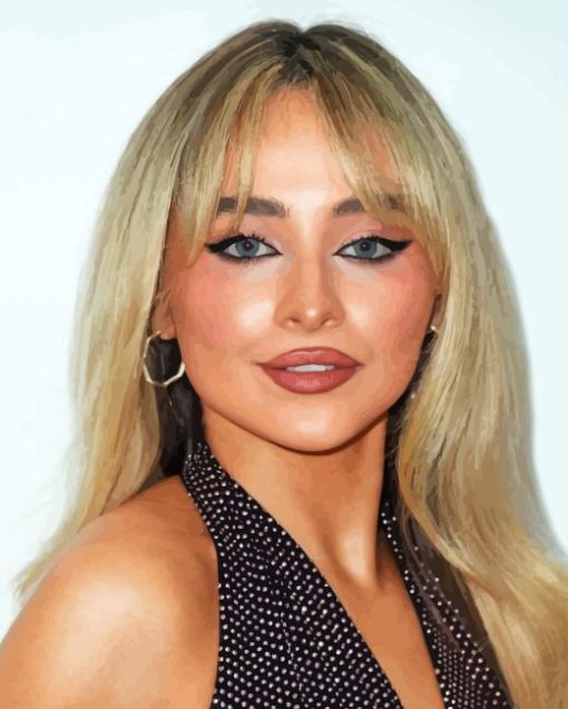 Sabrina Carpenter Actress Paint By Number