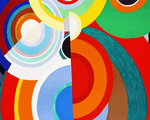 Sonia Delaunay Paint By Numbers