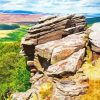 Stanage Edge Peak District Paint By Number