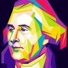 Pop Art Thomas Jefferson Paint By Numbers