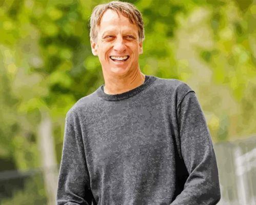 Tony Hawk Paint By Numbers