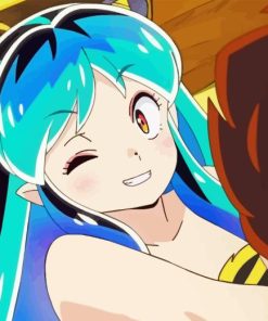 Urusei Yatsura Anime Paint By Numbers