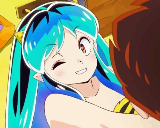 Urusei Yatsura Anime Paint By Numbers