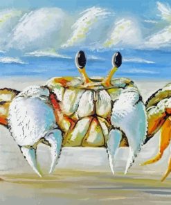 Yellow Crab Paint By Numbers