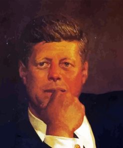 John F Kennedy Paint By Numbers