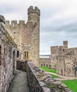 Caernarfon Castle Paint By Number