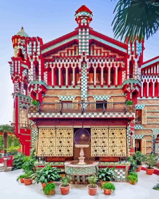 Casa Vicens Paint By Numbers