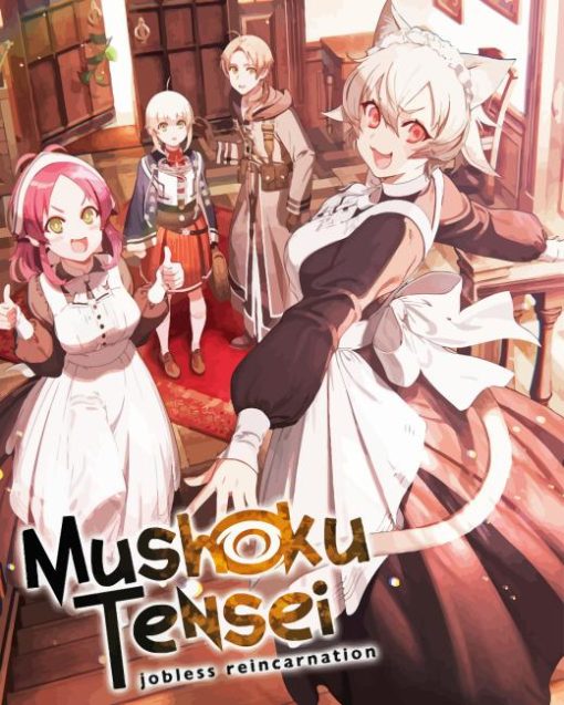 Mushoku Tensei Paint By Number