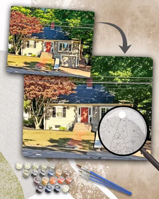 Paint By Numbers Custom​ Landscape